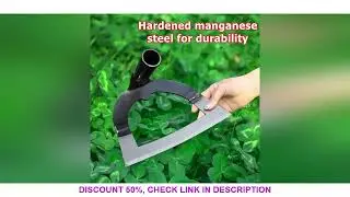 Hollow Hoe Weeding Rake Labor-saving Weeding and Loosening Soil Artifact Harrow Handheld Steel Weedi