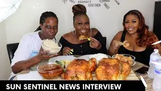 @sunsentinel MUNCHING WITH KAY MUKBANG INTERVIEW