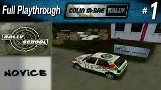 Colin Mcrae Rally (PC) - #1 - Rally School || Novice