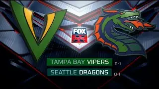 XFL 2020 - Week 2, Game 2 - Tampa Bay Vipers at Seattle Dragons