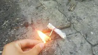 Explosion ammonium nitrate + magnesium powder