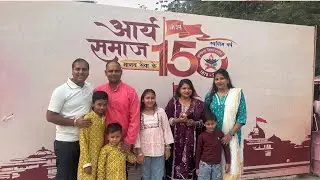 A Beautiful Family Day at Swarn Jayanti Park | Arya Samaj 150 Years Celebration Vlog