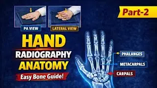 #hand #xray part- 2 P.A / LATERAL #radiography #drt #brt #paramedical #darkroom #views #positioning 
