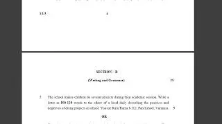 LATEST CBSE BOARD PAPER 2018 CLASS 10 ENGLISH LIT.