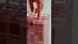 Satisfying Tile Lamp | Learn how to create it #satisfying #tile #lamp #creation #shorts