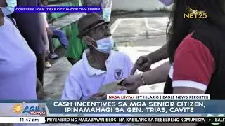 Cash incentives sa mga senior citizen, ipinamahagi sa Gen. Trias, Cavite