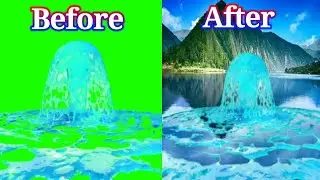 Green Screen Effect | Green Screen Motion | Green Screen Effect Animation