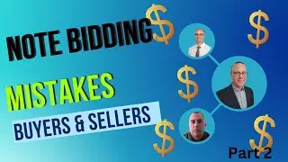 Current Note Investing Market Pricing: Mistakes Buyers and Sellers Make David Pollio Part 2