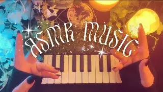 Music ASMR for Sleep 🌙☁️  let me play for you | (ambient piano music w/ rhythmic taps)