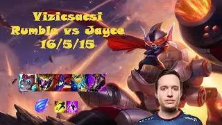 🔥 Vizicsacsi Rumble Top! | EUW Challenger Solo Queue | Patch 15.5 | League of Legends 🔥