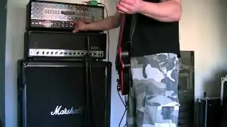 Mesa Boogie Triple Rectifier + Ibanez Ts9 on/off High Gain Playthrough