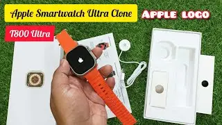 T800 Ultra Smartwatch Unboxing in Hindi | T800 Ultra Smartwatch Review | How To Connect With Phone ?