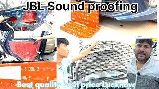 Baleno soundproofing jbl Dumping shirt Lucknow #automobile #soundproof #maruticars #marutisuzuki 