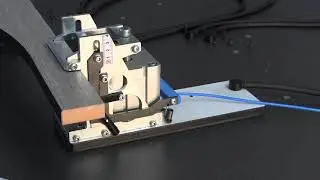Vector Revolution Contour edgebander - Narrow Workpiece Clamp