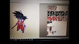 GOKU 110 CM, PAPERCRAFT, PDO, DFX