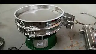 Circular vibrating sieve