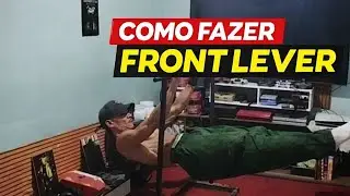 FRONTLEVER  CALISTENIA: CORREÇÃO DE TÉCNICA.