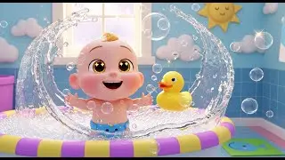 The Bath Time Song 🛁🫧 | Baby Giggles TV Fun Learning & Play Song for Toddlers