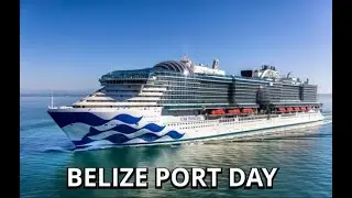 Star Princess cruise ship in Belize