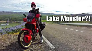 В поисках монстров после прибытия в Сейдисфьордур / ИСЛАНДИЯ на Honda Dominator 650 - Ep.4