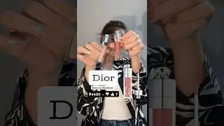 DIOR gloss lip maximiser ￼#dior #lipgloss #minivlog #grwm #vlog #shorts