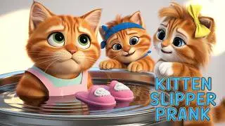 Mama Bella Missing Slippers 😹 The Funniest Kitten Mystery | Sweet Paws Tales