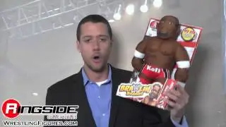 Kofi Kingston Mattel WWE Brawlin' Buddies Toy Wrestling Figure Review 