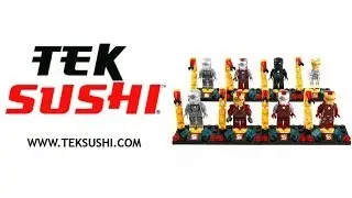 Обзор минифигурок LEGO Bootleg Sheng Yaun / DeCool Iron Man 3 Armoury HD | Автор: @TekSushi