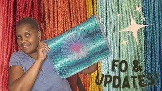 I Crocheted A Bag + some extra FOs! Crochet Society box 42 unboxing & box 41 update
