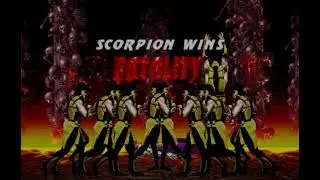 UMK3 Arcade - Scorpion 12 hits 100% new combo