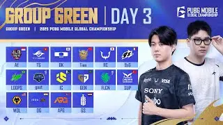[PH] 2025 PMGC League | Group Green Day 3 | PUBG MOBILE Global Championship