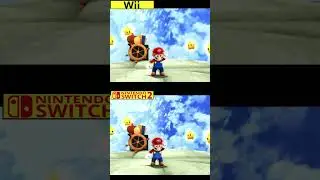 Super Mario Galaxy 2 Nintendo Switch 2 vs Wii Graphics Comparison | Backward Compatibility