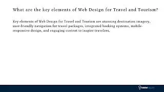 Web Design for Travel and Tourism | Custom WordPress Development Singapore