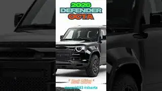 2026 Defender OCTA Black Edition #shorts #shortvideo #2026DefenderOCTA  #DefenderOCTABlackEdition