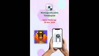 Nonogram.com | Daily Challenge | 28 Nov 2024 #shorts #logic #puzzle #fun #game
