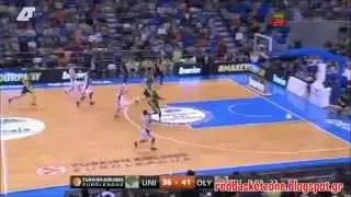 Vaggelis Mantzaris vs.Malaga | redbasketzone.blogspot.gr