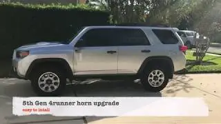 5th gen 4runner horn upgrade