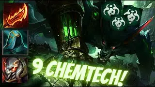 9 CHEMTECH WARWICK - THE BEST CHAMP! | TFT Set 6.5 Teamfight Tactics Best Comps