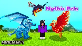 Taming Mythical Pets in Minecraft / Mythical Pets Addon