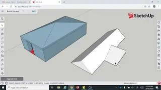 SketchUp Online Ceiling and Roof Video 7