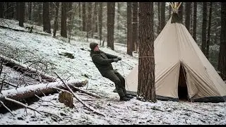 One Night at &minus;86&deg;C | Extreme Bushcraft Winter Camp