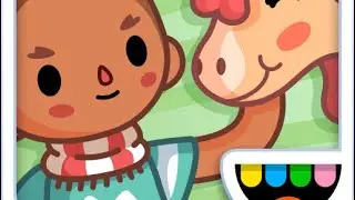 Playing Toca life stable