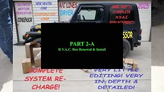 2006 JEEP TJ H V A C  Box dis assembly -Re assembly,-Re Install. Part 2 Was Box Removal This Is 2-A