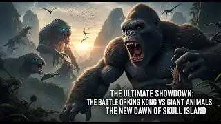 The Ultimate Showdown: The Battle of King Kong vs Giant Animals The New Dawn of Skull Island