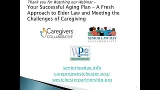ORGANIZING YOUR SUCCESSFUL AGING PLAN