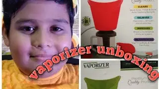 Vaporizer Unboxing || Facial ,steam, sauna 3 in 1 steam Inhaler #vaporizerunboxing #championayushman