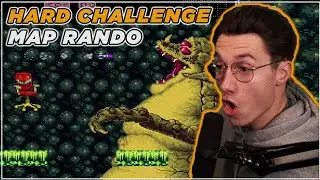 Hard Challenge Map Rando | NO WALLJUMP | Super Metroid