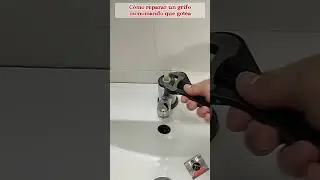 Descubre c&oacute;mo reparar un grifo monomando que gotea ⚠️ #bricolaje #bricolage #tutorial #tips