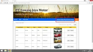 Menampilkan User yang Sedang Login dengan PHP