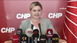 CHP Genel Sekreteri Selin Sayek Böke, açıklama yapıyor | Ankara